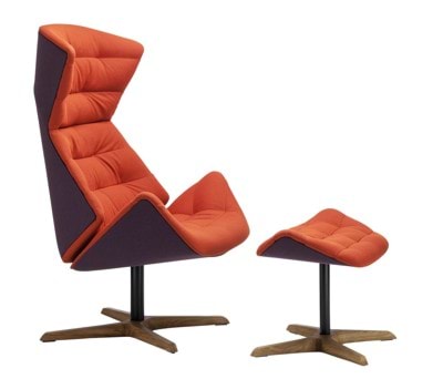 Picture of 808 Lounge Chair + 808 H Ottoman
